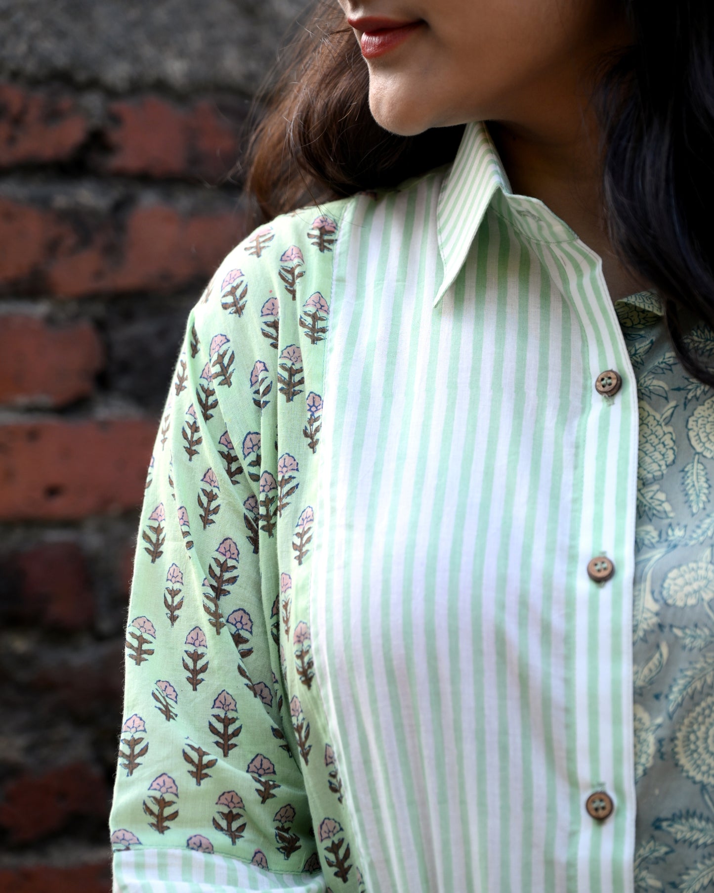 Mint Mosaic Shirt