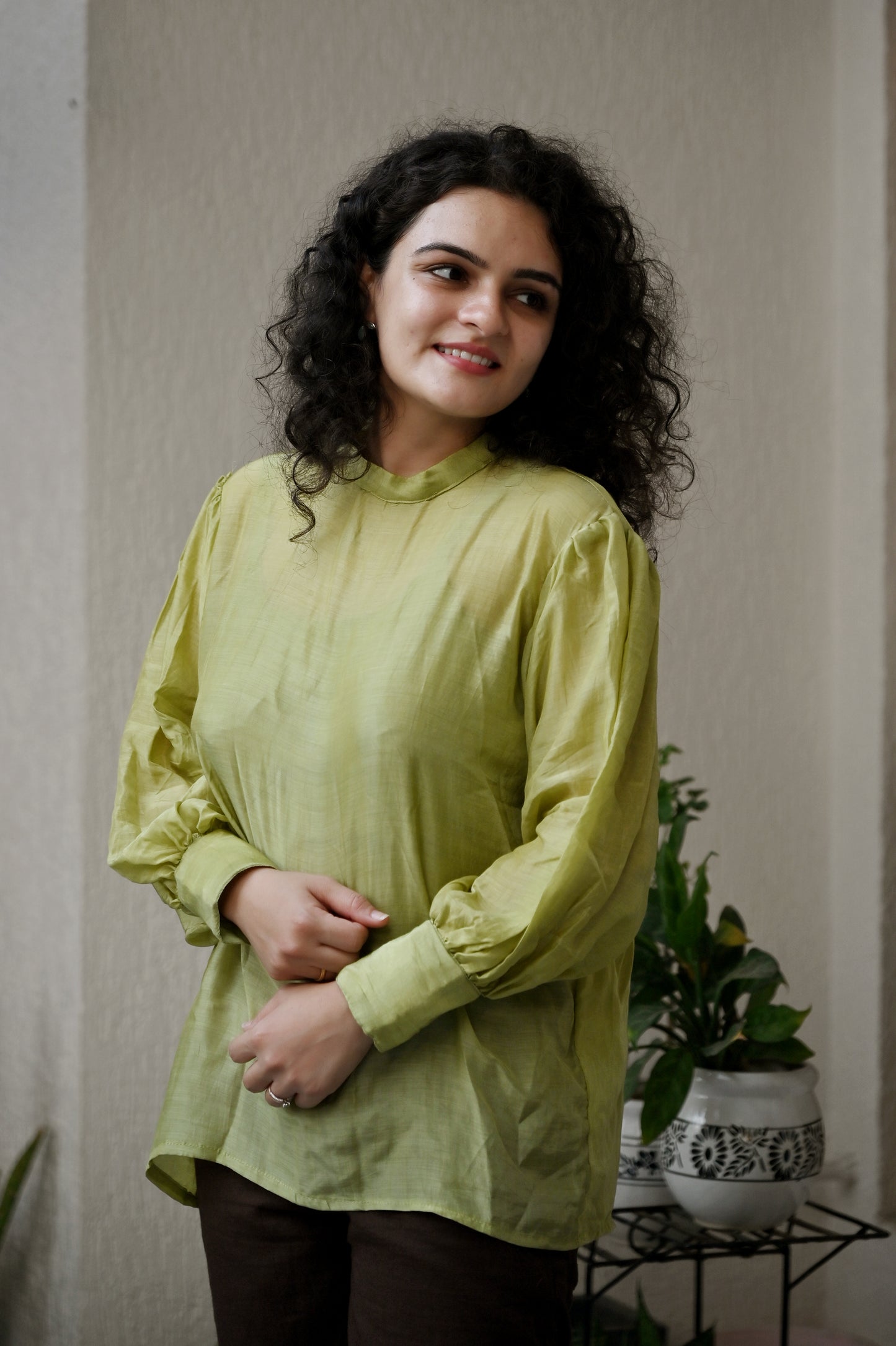Pistachio Poise Top