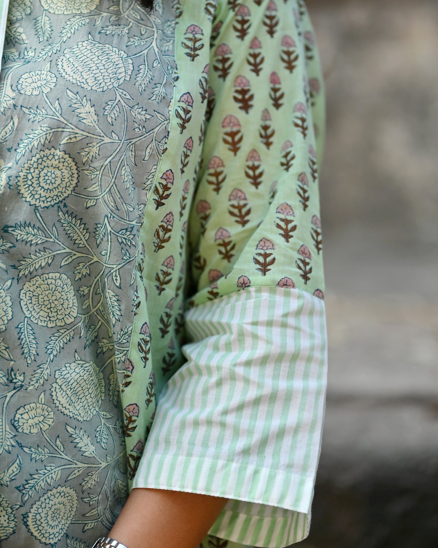 Mint Mosaic Shirt