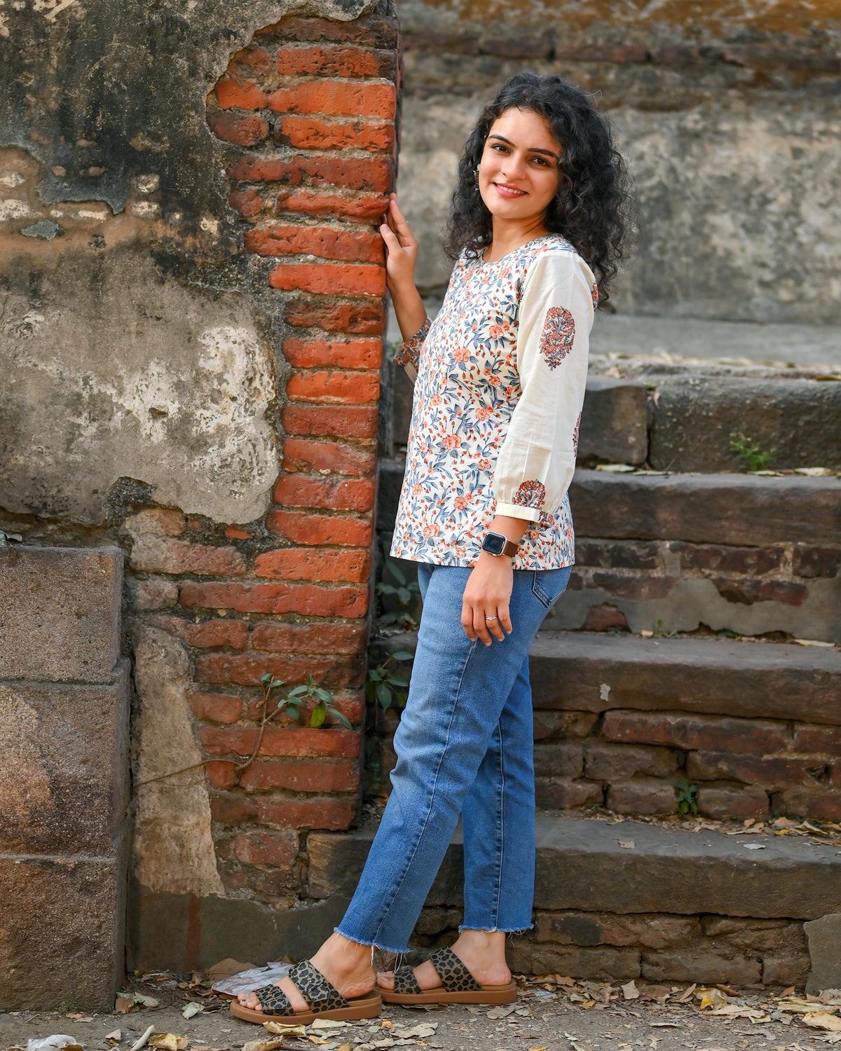Blossom Print Top
