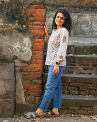 Blossom Print Top