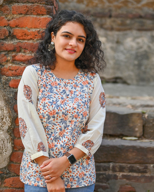 Blossom Print Top
