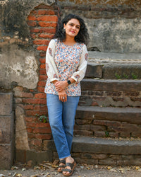 Blossom Print Top