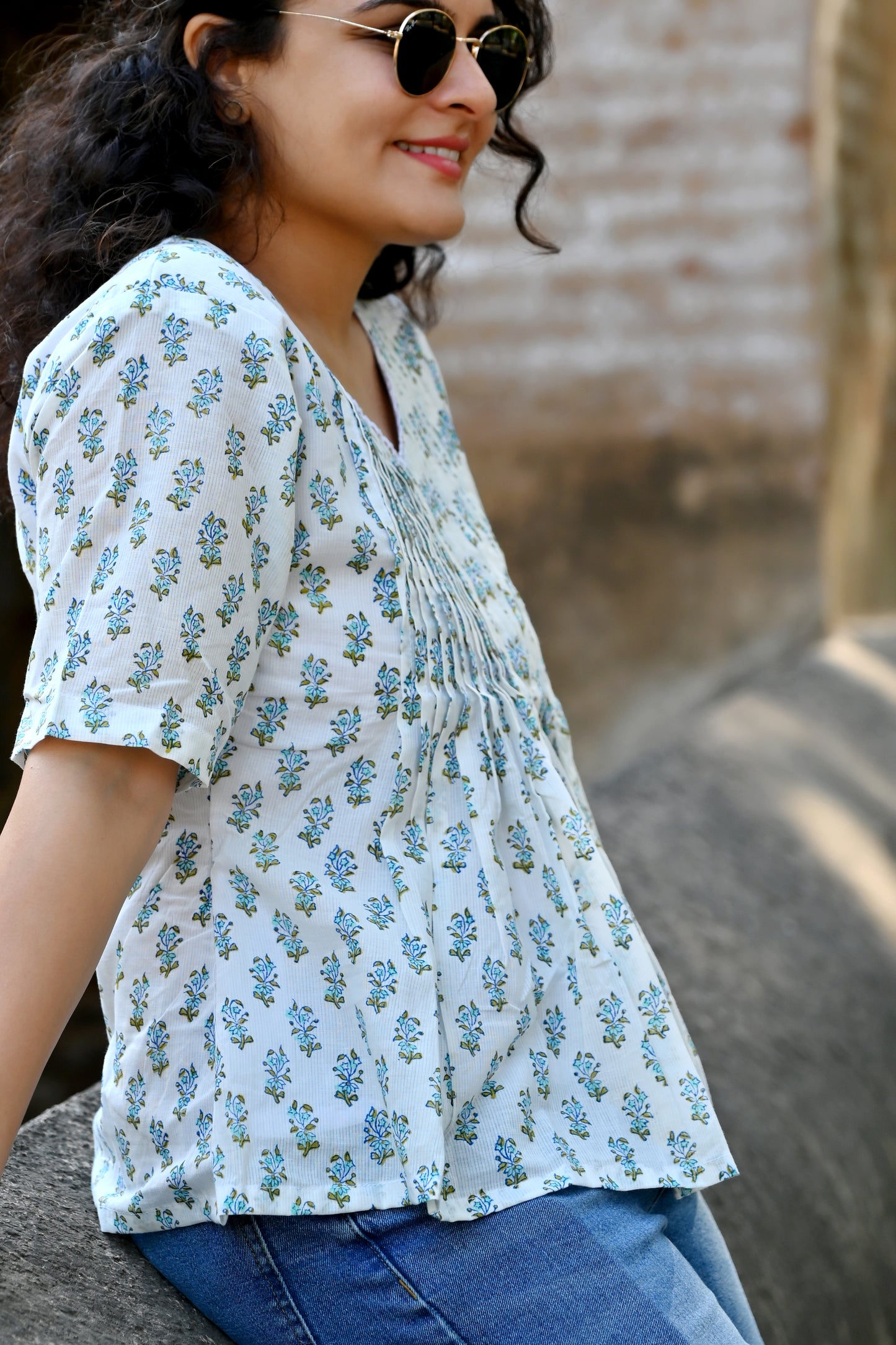 Bluebell Bloom Top