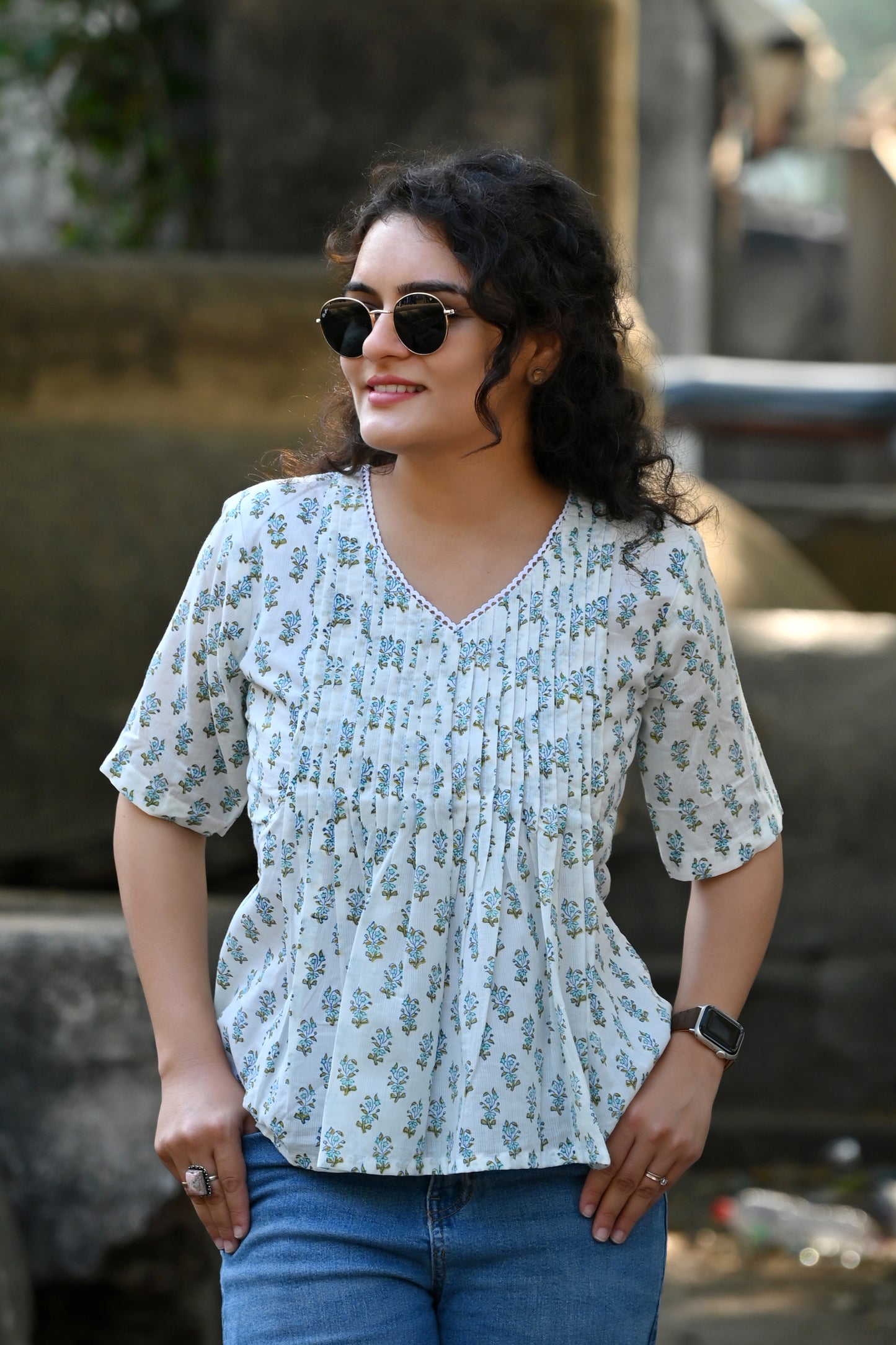 Bluebell Bloom Top