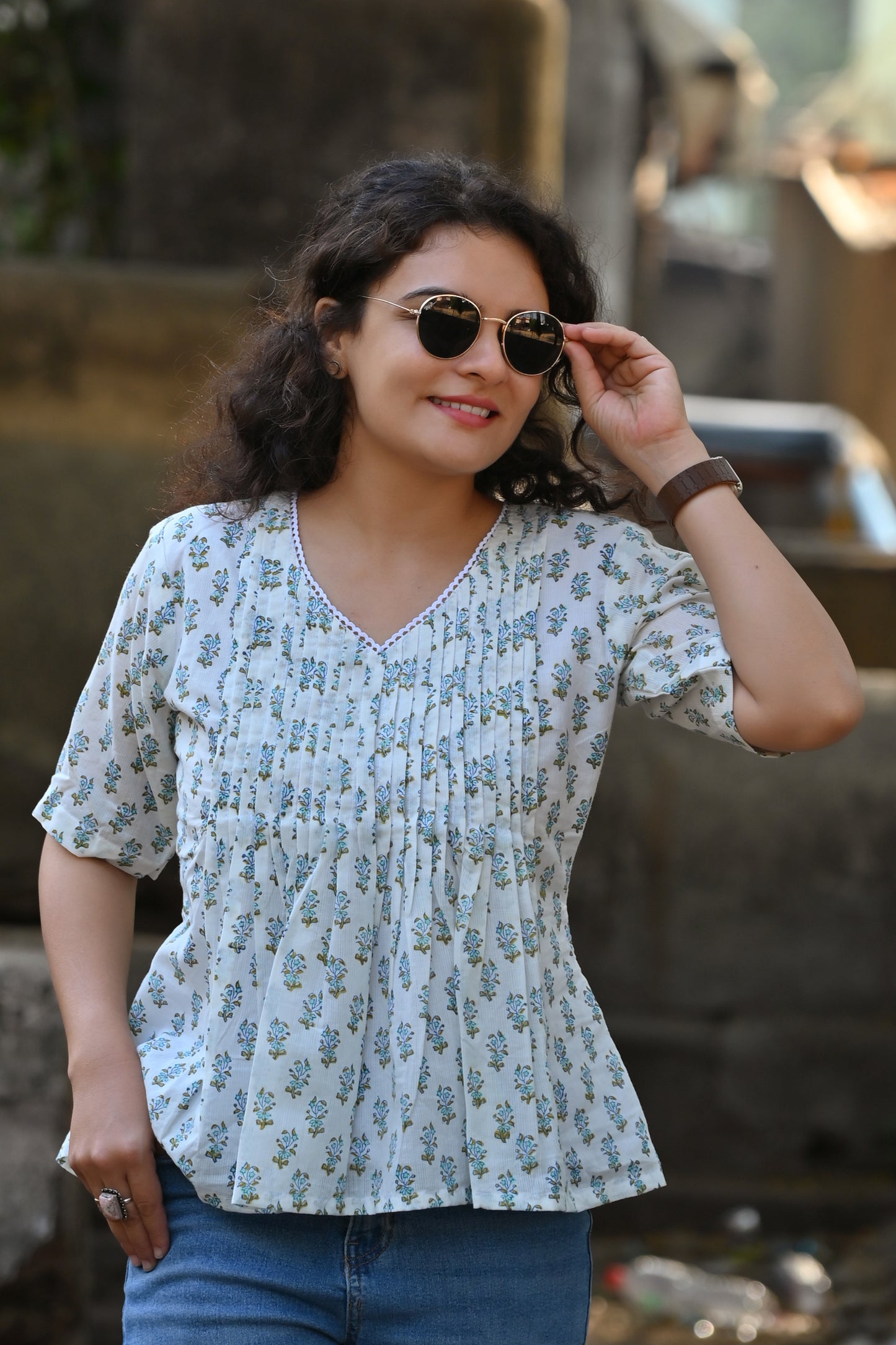 Bluebell Bloom Top