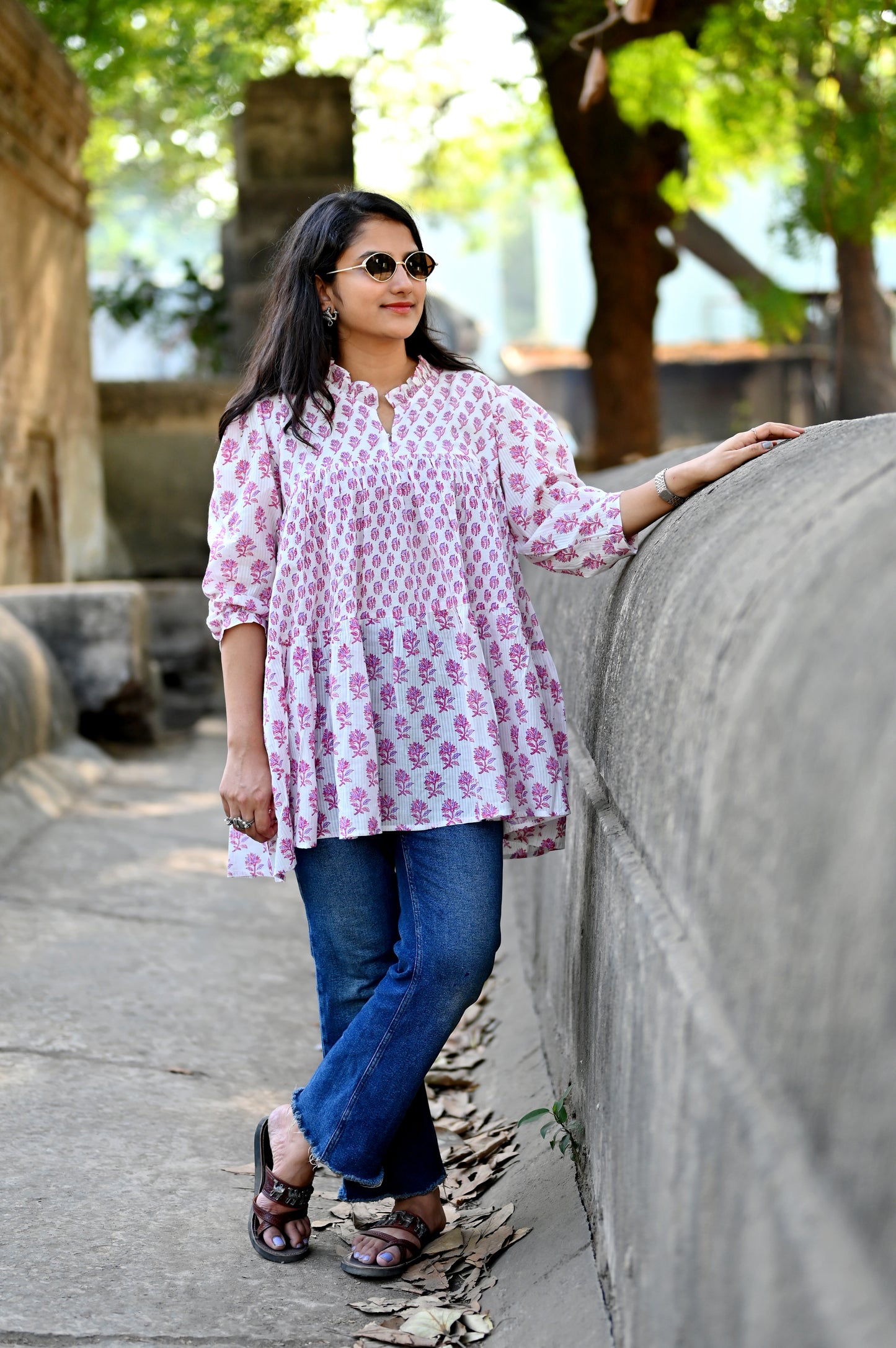Rose Petal Bloom Top
