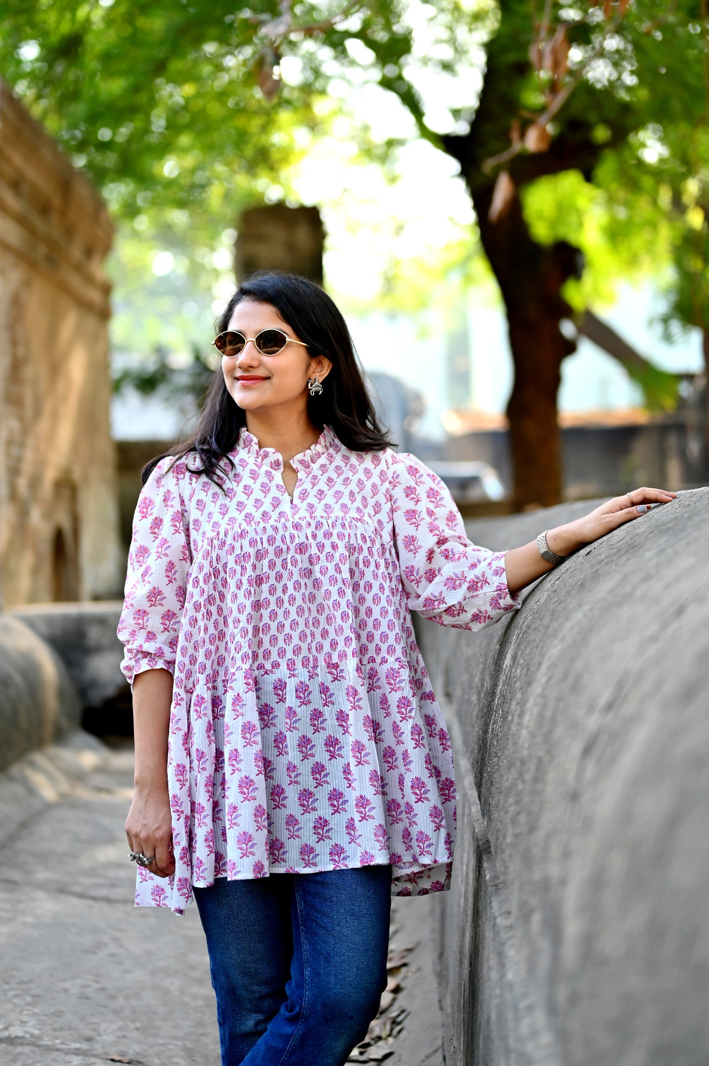 Rose Petal Bloom Top