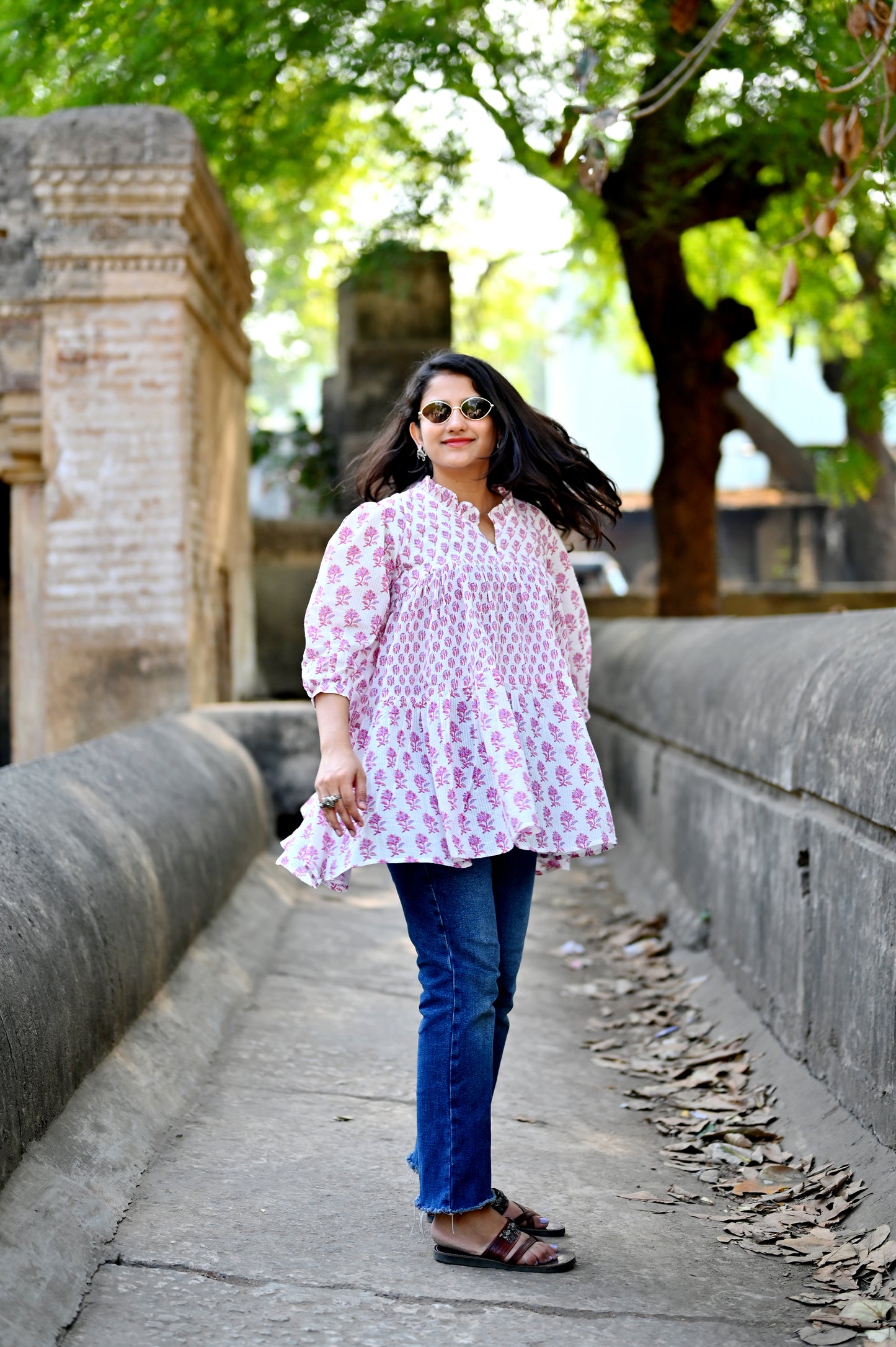 Rose Petal Bloom Top