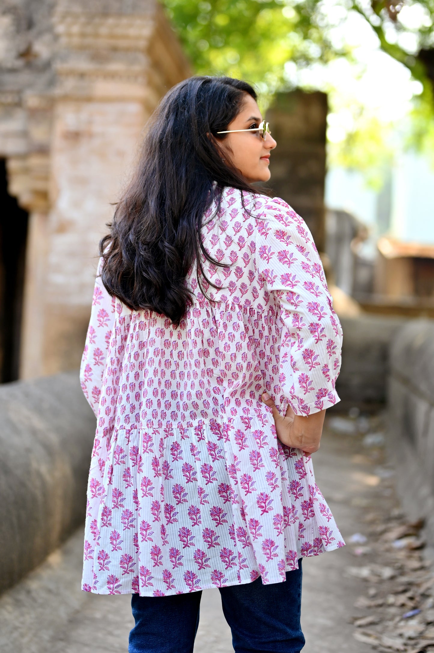 Rose Petal Bloom Top