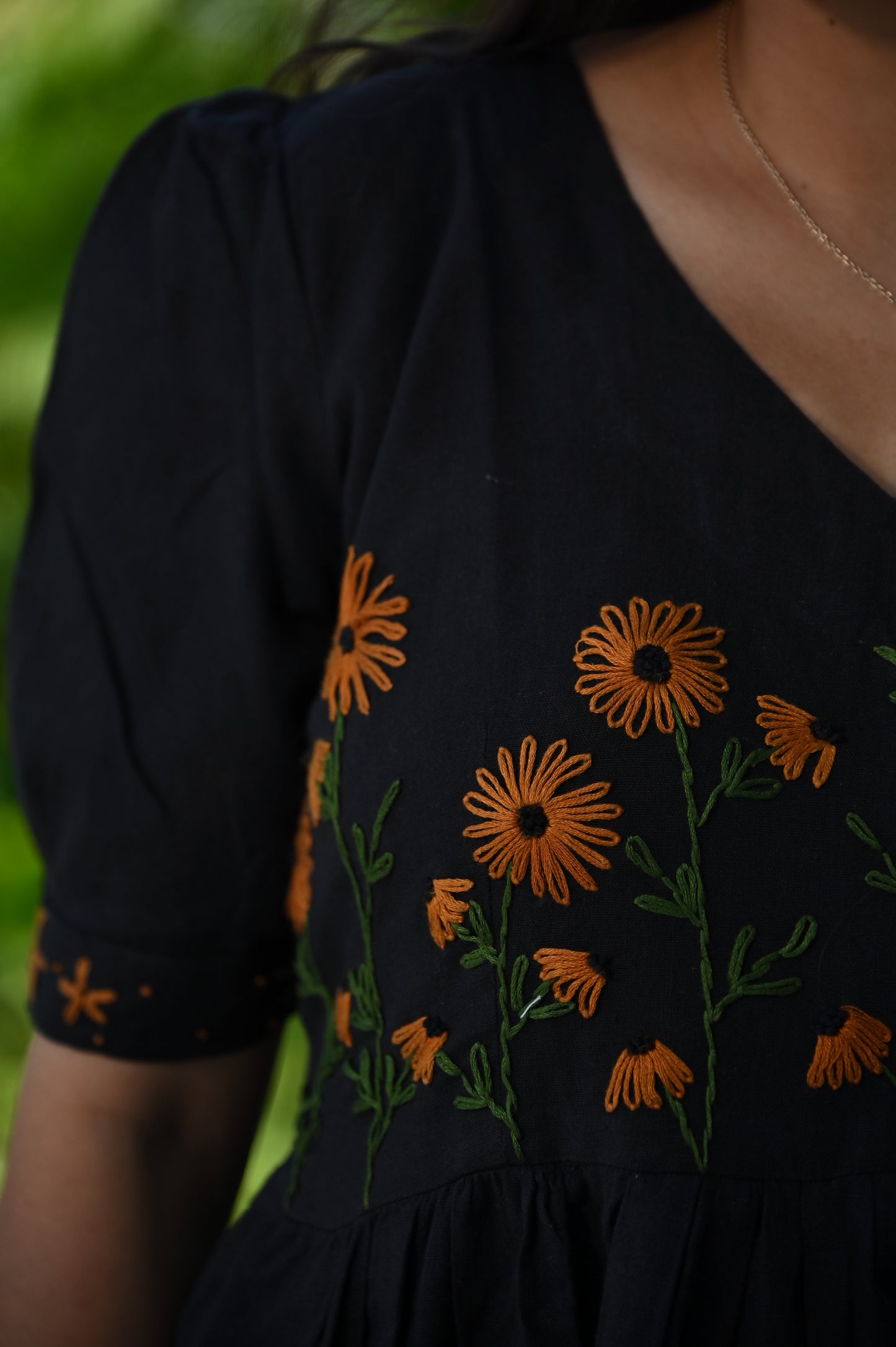 Black Meadow Dress