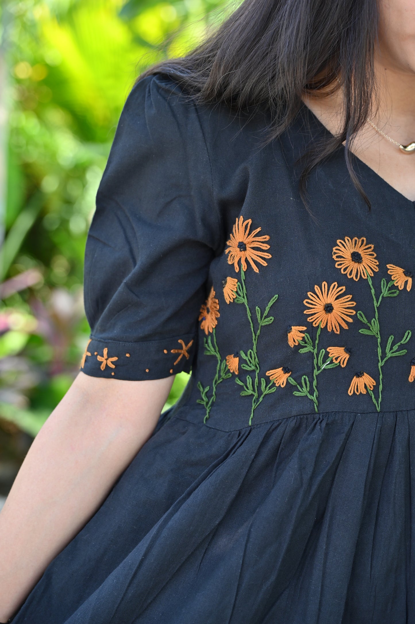 Black Meadow Dress