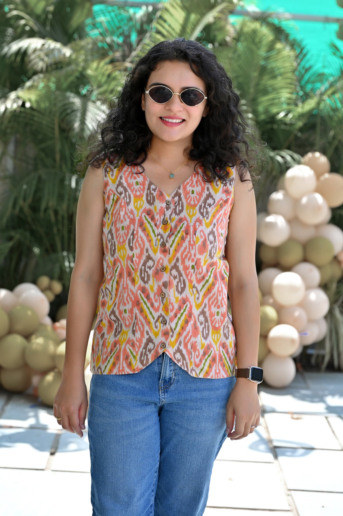 Coral Patola Vest
