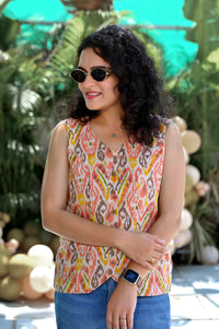 Coral Patola Vest