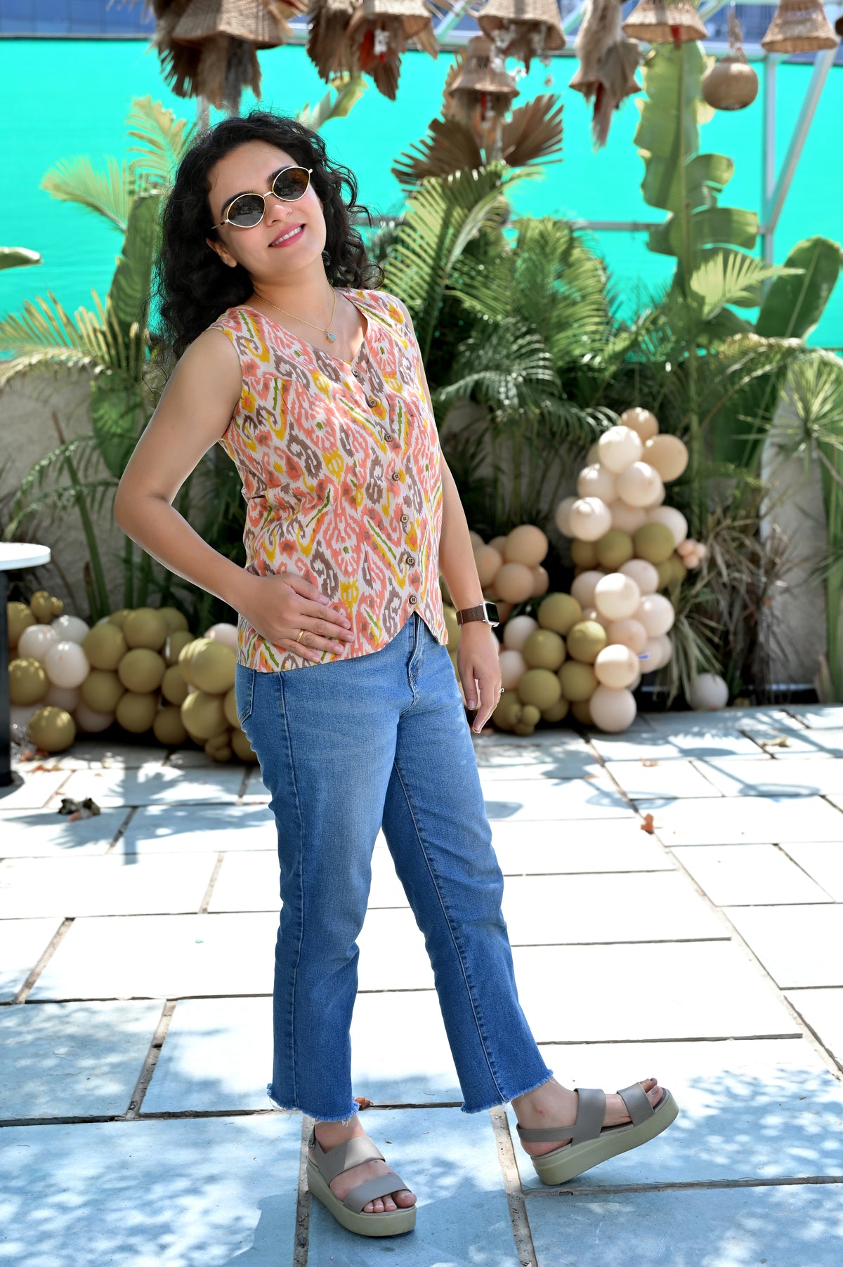 Coral Patola Vest