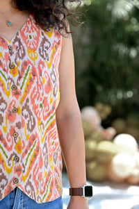 Coral Patola Vest