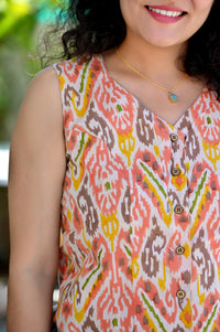 Coral Patola Vest