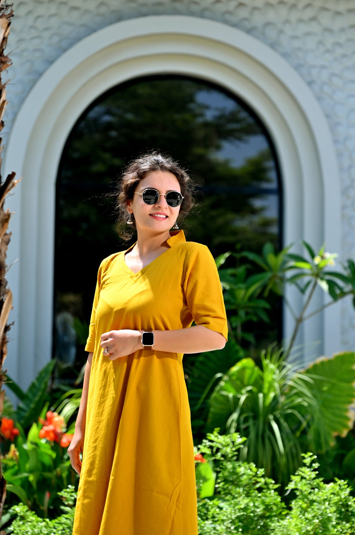 Haldi Bloom Dress