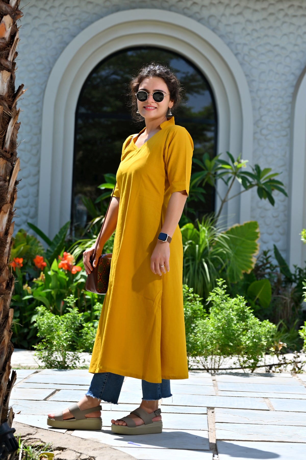 Haldi Bloom Dress