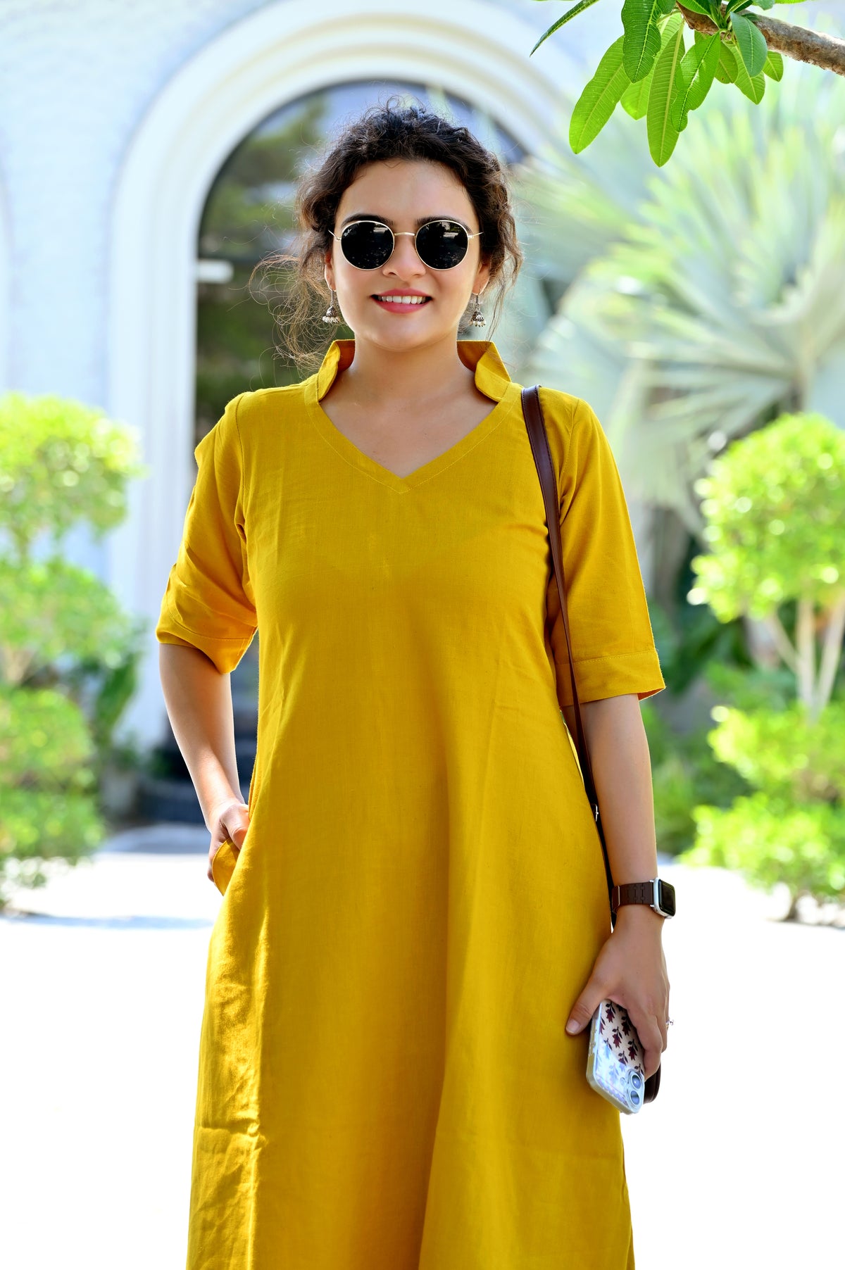 Haldi Bloom Dress
