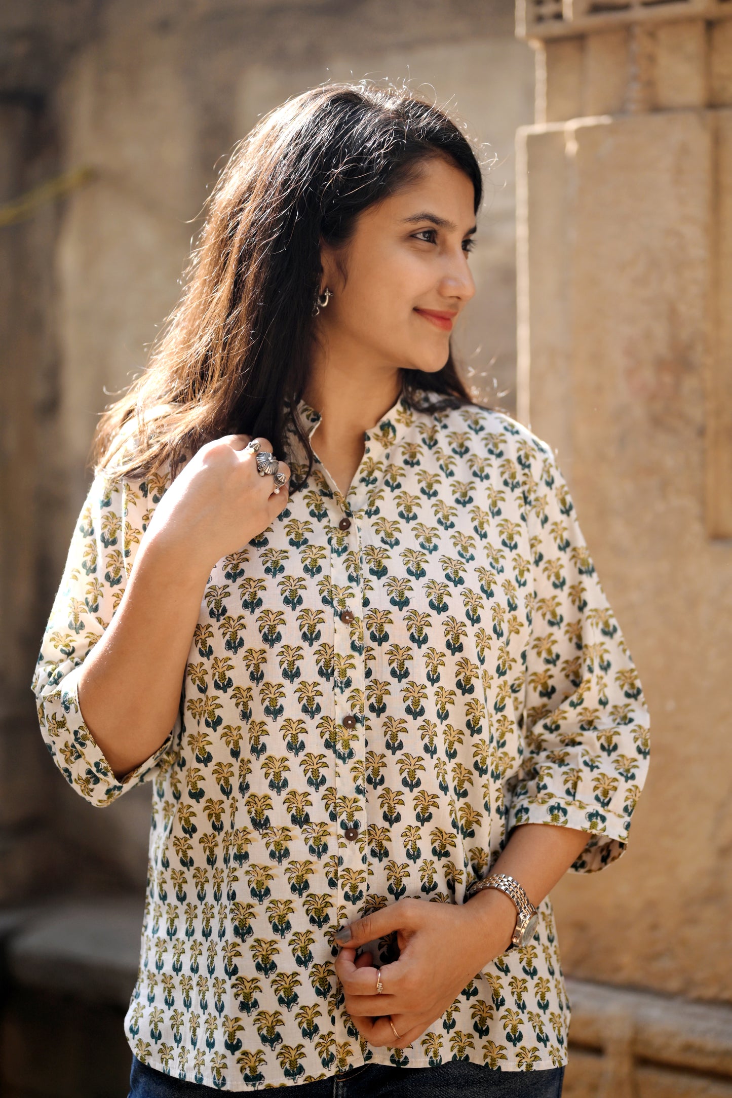 Wildflower Ivory Shirt