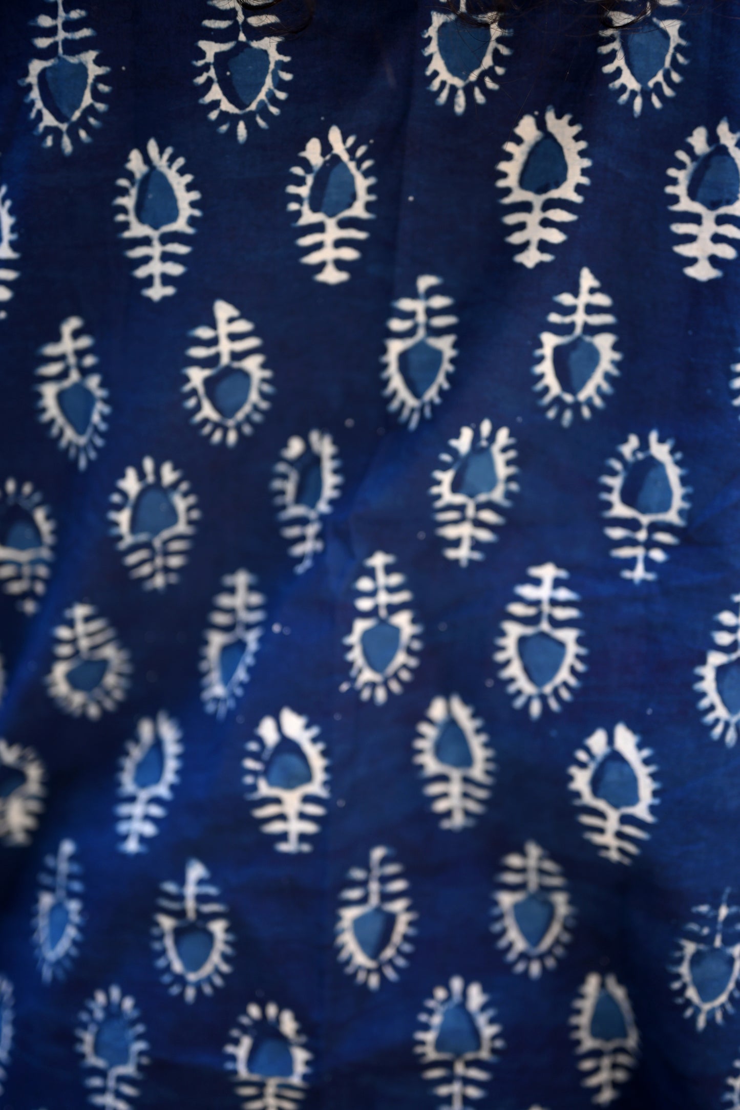 Indigo Dabu Shrug