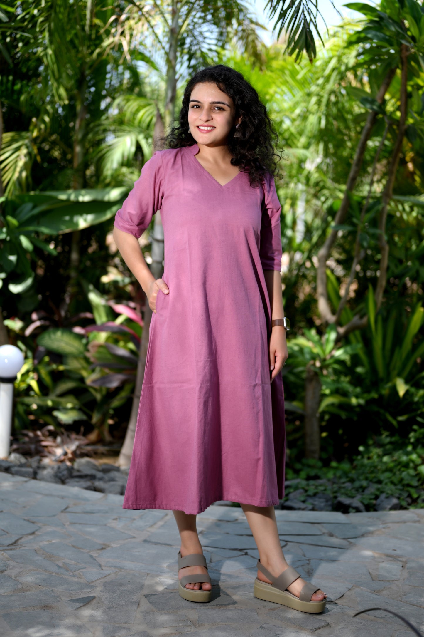 Rosewood Midi Dress