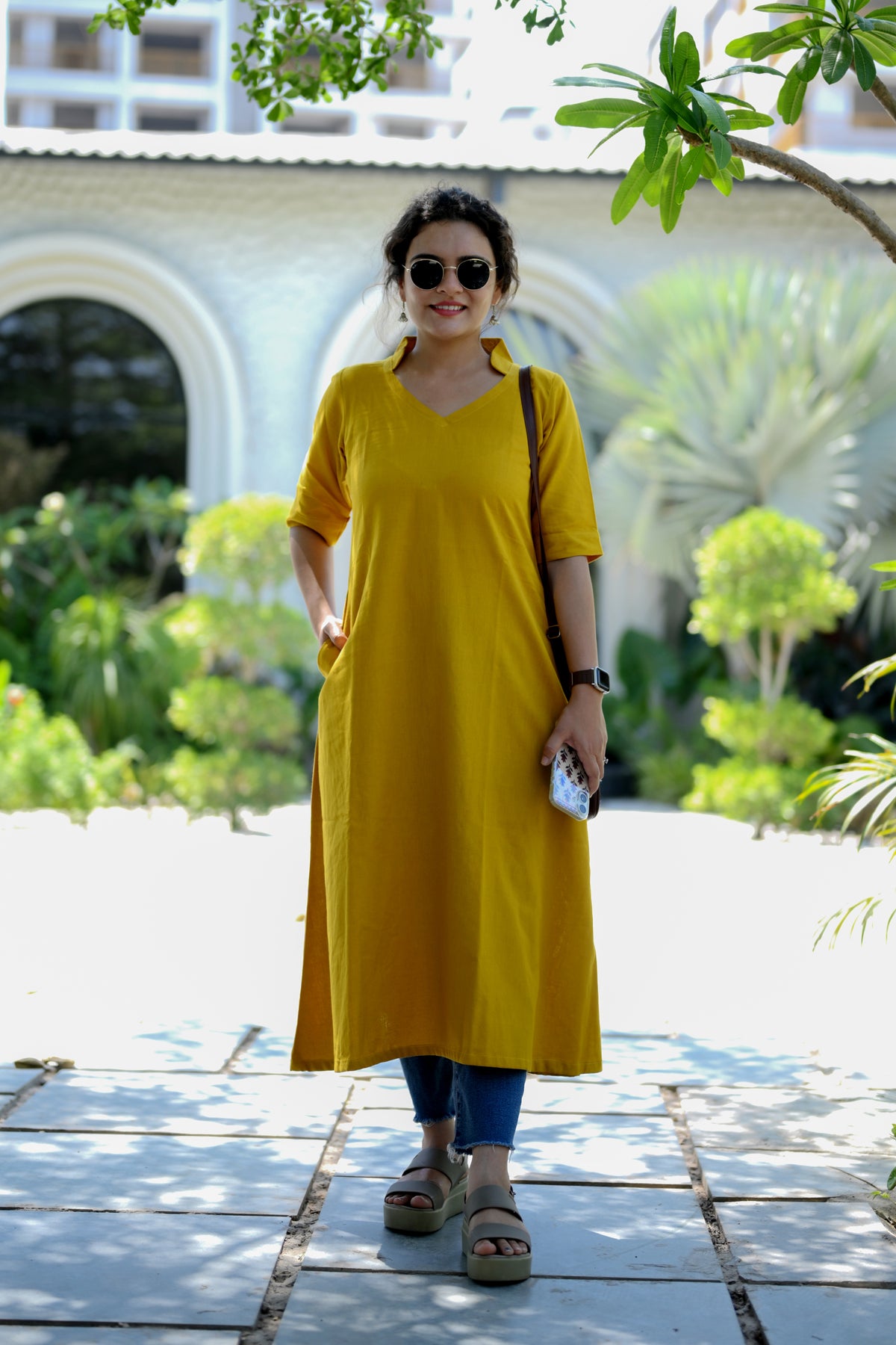 Haldi Bloom Dress