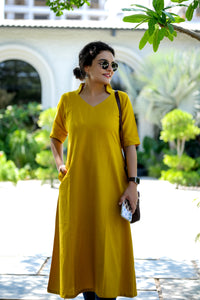 Haldi Bloom Dress