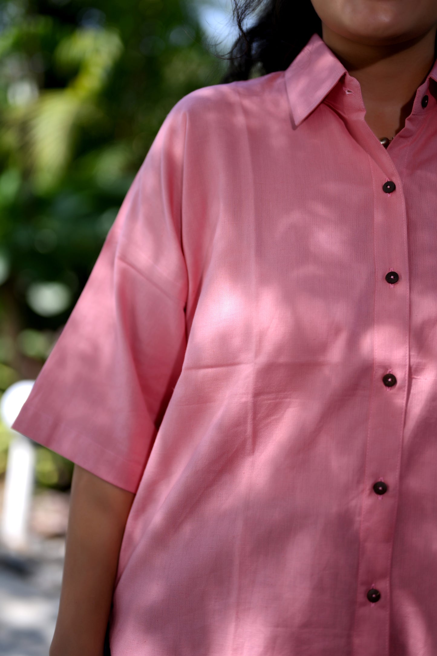 Flamingo Embroidered Shirt
